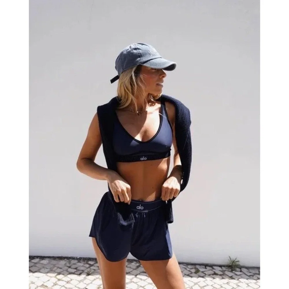 Alo Yoga Match Point Short Navy M